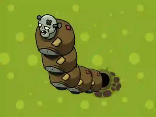 Cluiche Zombie Worms ar líne