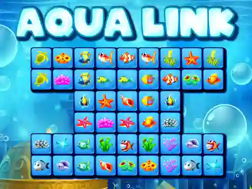 Cluiche Aqua Link ar líne