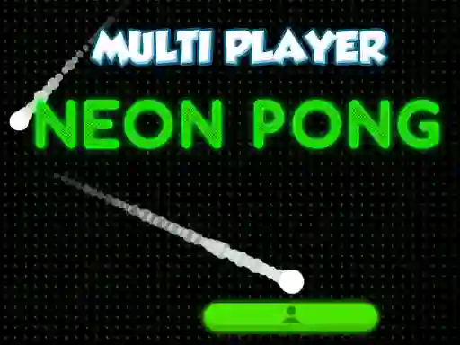 Cluiche Neon Pong Multi Player ar líne