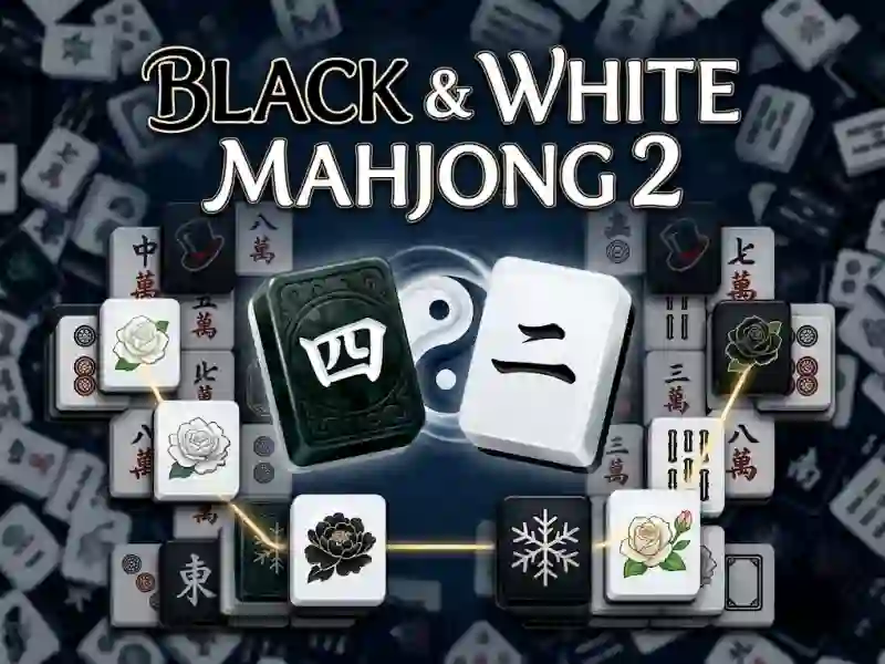 Cluiche Black & White Mahjong 2 ar líne