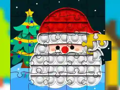 Cluiche Christmas Pop It Jigsaw ar líne