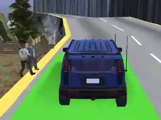 Cluiche Uphill Jeep Driving ar líne