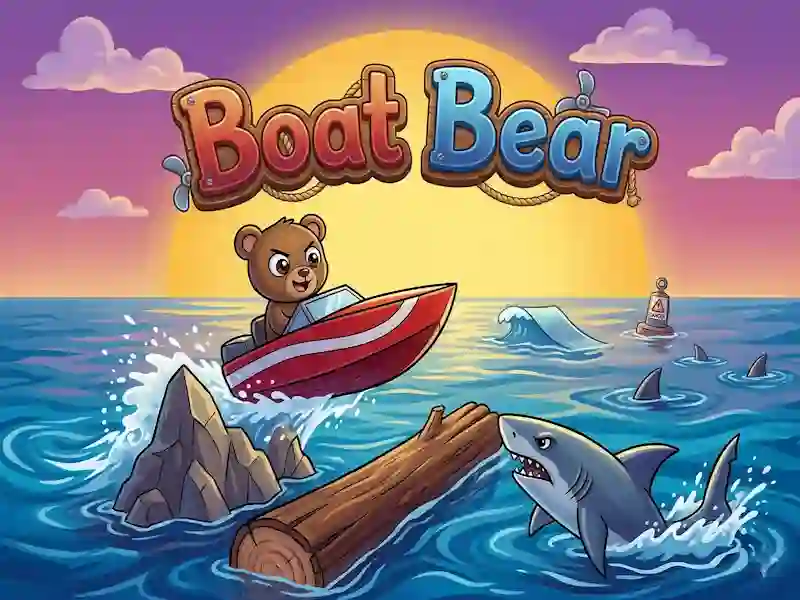 Cluiche Boat Bear ar líne