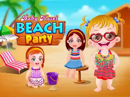 Cluiche Baby Hazel Beach Party ar líne