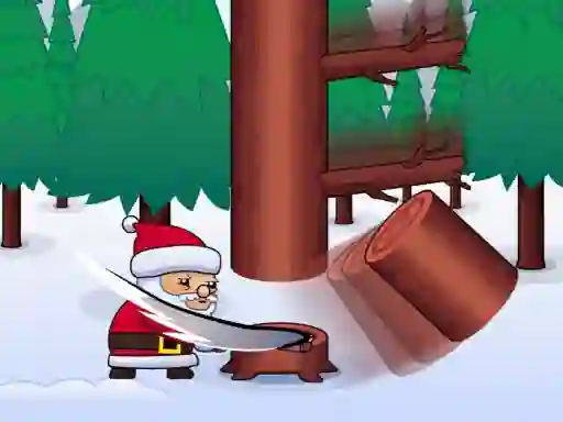 Cluiche Lumberjack Santa ar líne