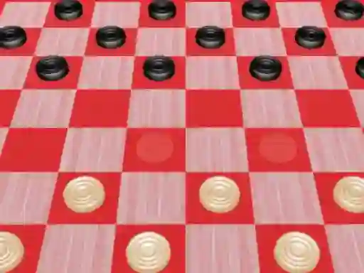 Cluiche Checkers 3d ar líne