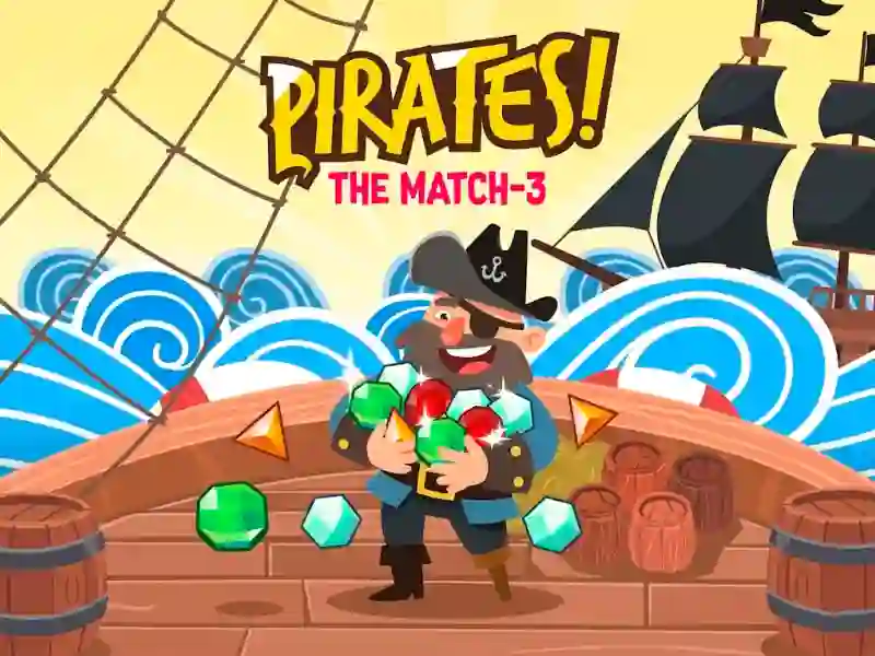 Cluiche Pirates! The Match-3 ar líne