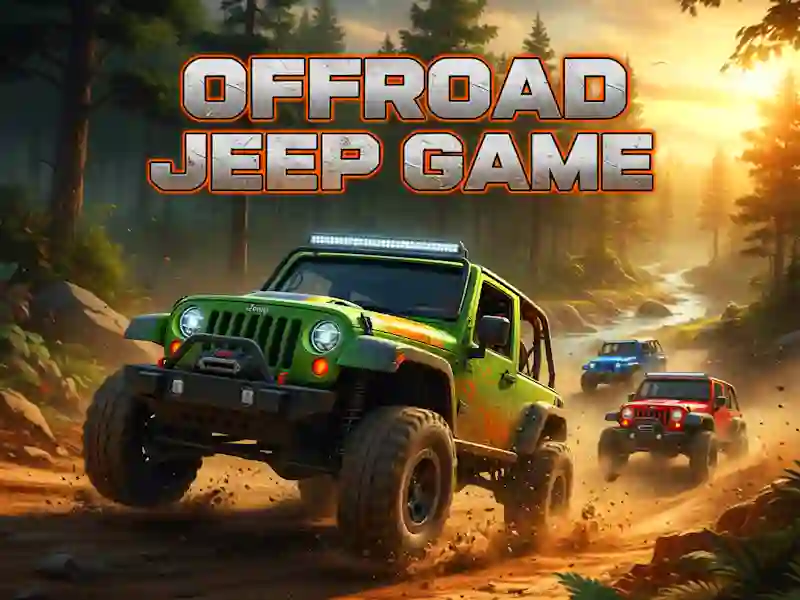 Cluiche Offroad Jeep Game ar líne