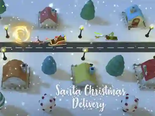 Cluiche Santa Christmas Delivery ar líne