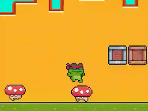 Cluiche Ninja Frog Adventure ar líne