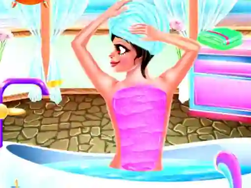 Cluiche Beach Back Spa Salon ar líne
