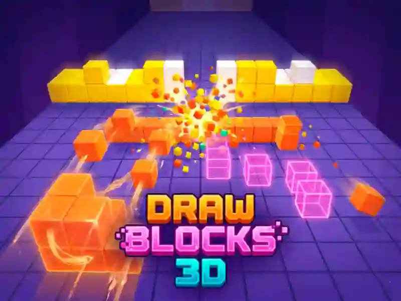 Cluiche Draw Blocks 3d ar líne