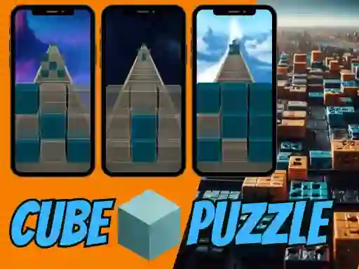 Cluiche Cube Puzzle ar líne