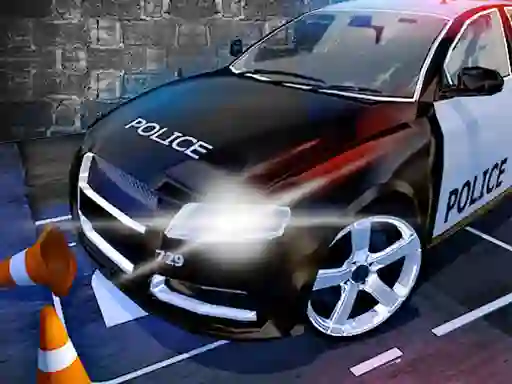 Cluiche Police Car Parking Mania Car Driving ar líne