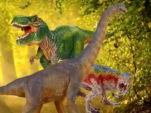 Cluiche World Of Dinosaurs Jigsaw ar líne