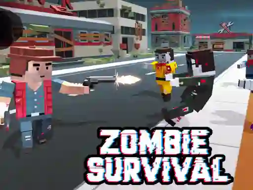 Cluiche Zombies Survival ar líne