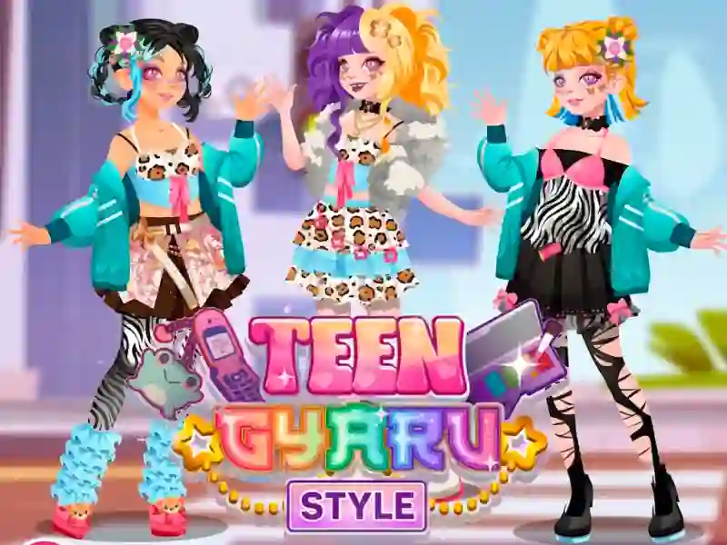 Cluiche Teen Gyaru Style ar líne