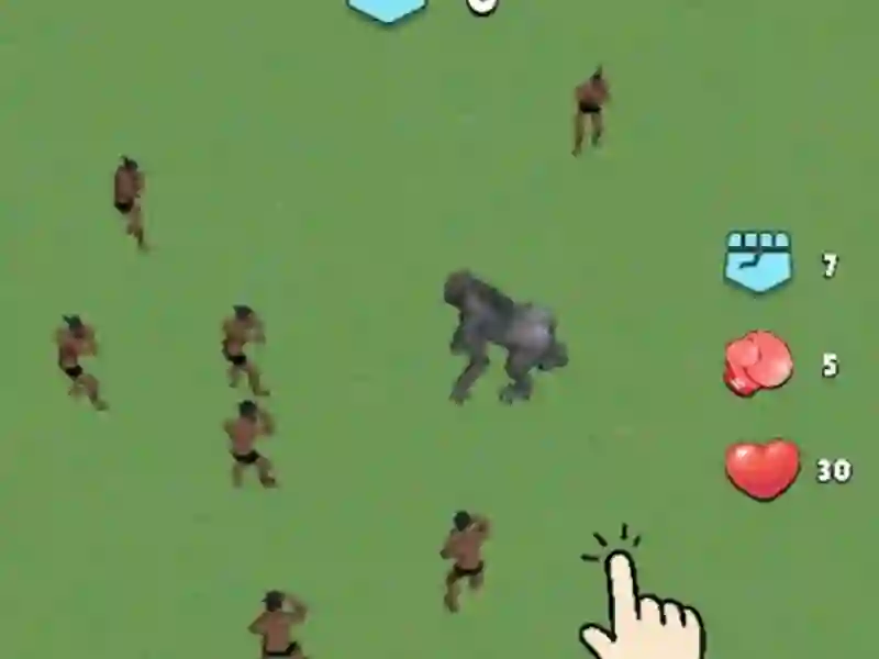 Cluiche Men Vs Gorilla ar líne