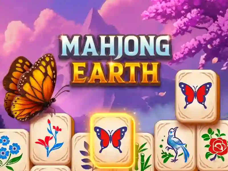 Cluiche Mahjong Earth ar líne