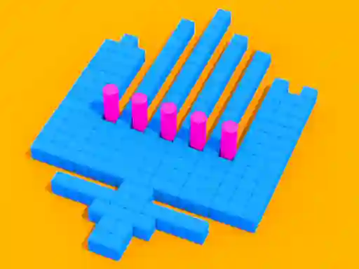 Cluiche Sticky Block ar líne