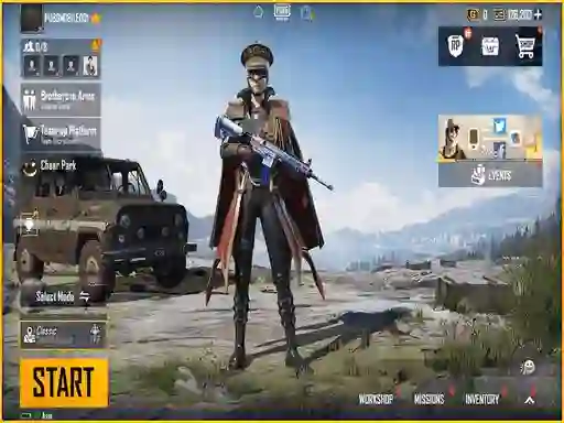 Cluiche PlayerUnknown’s Battlegrounds Mobile Hidden object ar líne