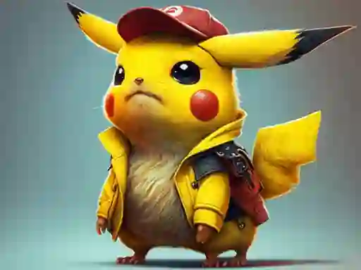 Cluiche Super Pika bros. ar líne