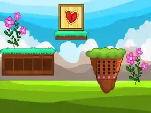 Cluiche Floating Garden Escape ar líne