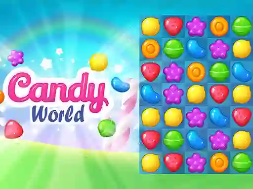 Cluiche Candy World ar líne
