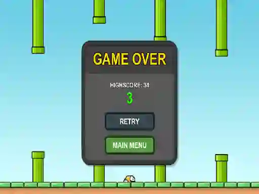 Cluiche Flappy Bird ar líne