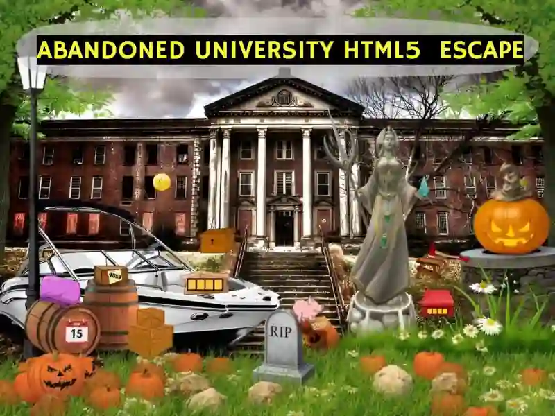 Cluiche Abandoned University Html5 Escape ar líne