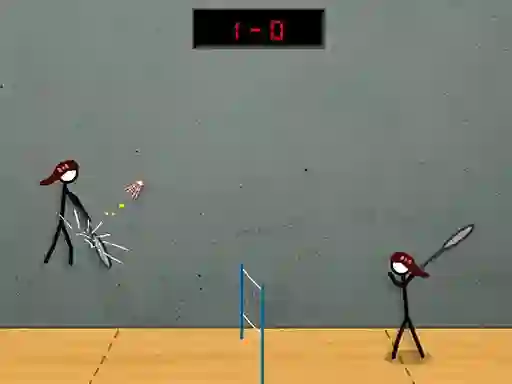Cluiche Stick Figure Badminton 2 ar líne