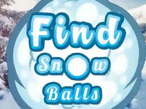 Cluiche Find Snow Balls ar líne