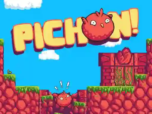 Cluiche Pichon: The Bouncy Bird ar líne
