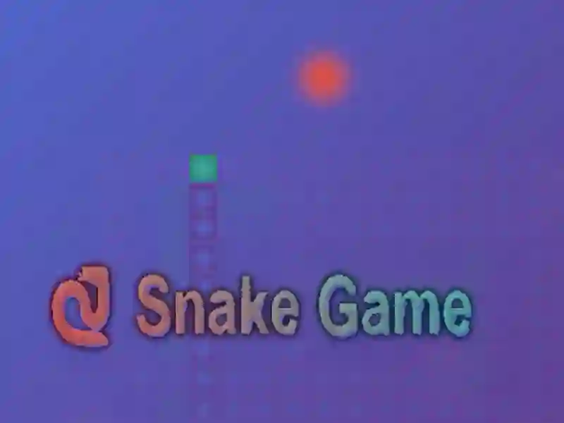 Cluiche Snake game ar líne
