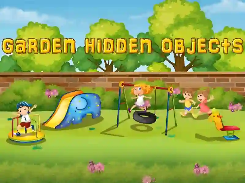 Cluiche Garden Hidden Objects ar líne