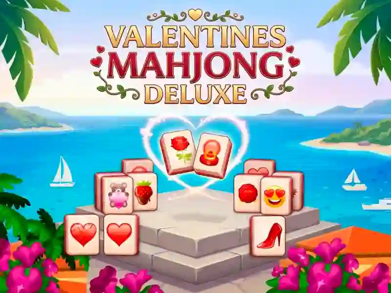 Cluiche Valentines Mahjong Deluxe ar líne