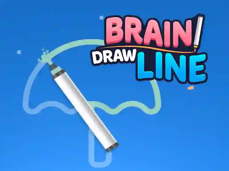 Cluiche Brain Draw Line ar líne