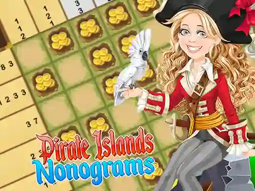 Cluiche Pirate Islands Nonograms ar líne