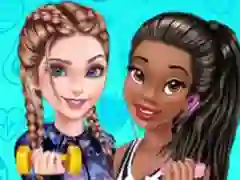 Cluiche Princesses Workout Buddies ar líne
