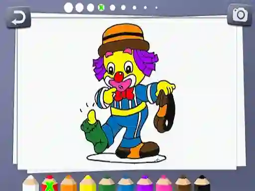 Cluiche Kids Coloring Book ar líne