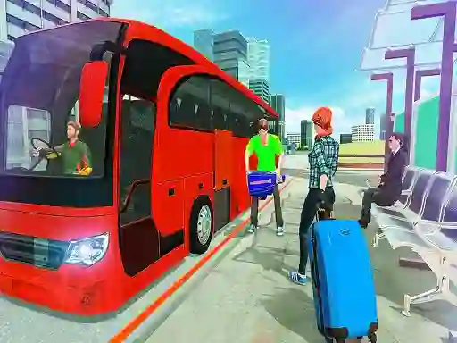 Cluiche My City Bus Driver Simulator Passenger Transport ar líne