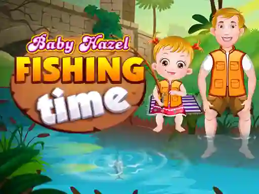 Cluiche Baby Hazel Fishing Time ar líne