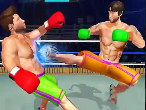 Cluiche Bodybuilder Ring Fighting Club Wrestling ar líne