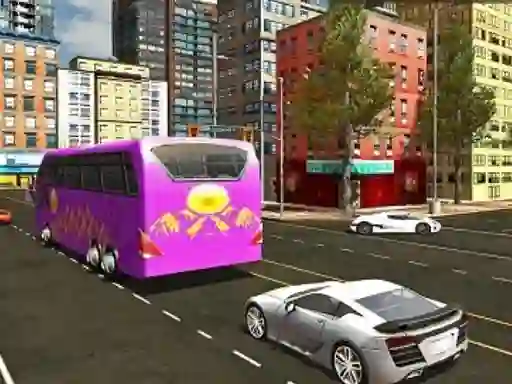 Cluiche City Bus Offroad Driving ar líne