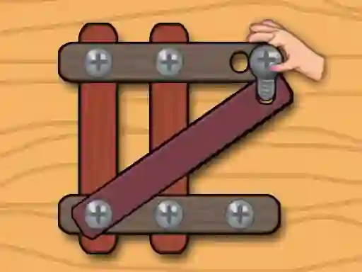 Cluiche Wood Nuts Master: Screw Puzzle ar líne