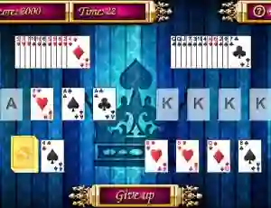 Cluiche Aces and Kings Solitaire ar líne