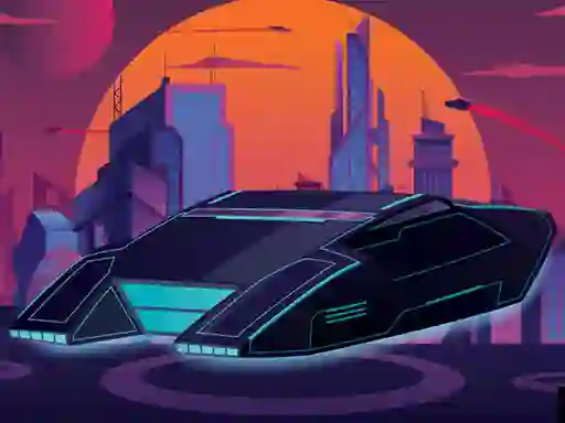 Cluiche Cars In The Future Hidden ar líne