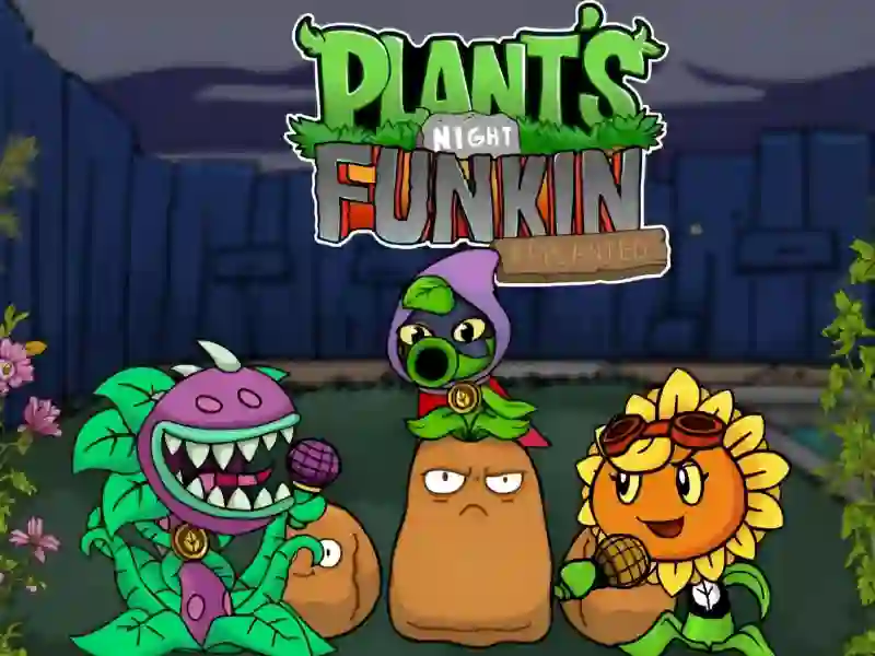 Cluiche Friday Night Funkin VS Plants vs Zombies Replanted ar líne