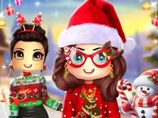 Cluiche Roblox Christmas Dressup ar líne