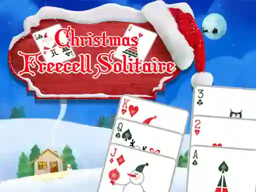 Cluiche Freecell Christmas Solitaire ar líne